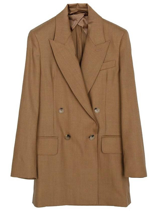 Camel Mirko Blazer Wool Jacket MIRKO 007 - MAX MARA - BALAAN 1