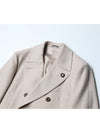 Wool double coat beige CD23191 - RVR LARDINI - BALAAN 5