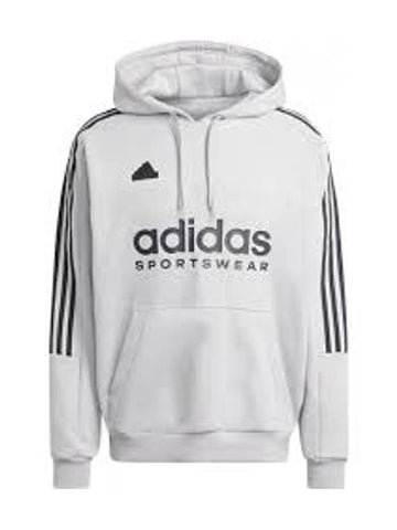 House of Tiro Fleece Hoodie Grey - ADIDAS - BALAAN 1