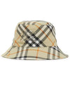 EKD Appliquéd Check Bucket Hat Beige - BURBERRY - BALAAN 3