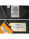 4 Bar Armband Classic Merino Wool Knit Top Medium Grey - THOM BROWNE - BALAAN 8