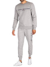 TH Flex Sweatshirt Medium Gray Heather - TOMMY HILFIGER - BALAAN 4