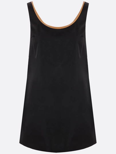 Re-Nylon Short Dress Black - PRADA - BALAAN 2