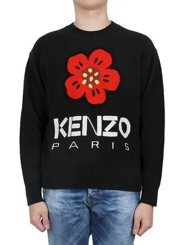 NIGO BOKE FLOWER balk knit 5PU427 3LD 99J 1097041 - KENZO - BALAAN 1