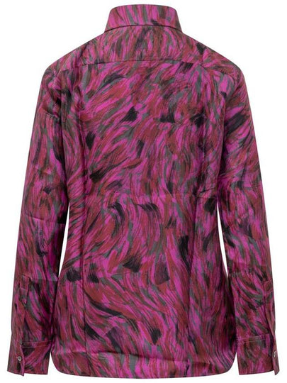 Lanvin Fuchsia Fur Shirt - LANVIN - BALAAN 2