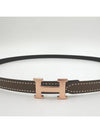 Focus Belt 13mm Women s Double Sided Reversible Leather Strap Etope H065538CABD - HERMES - BALAAN 1