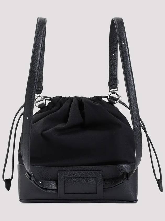 5AC Small Bucket Backpack Black - MAISON MARGIELA - BALAAN 3