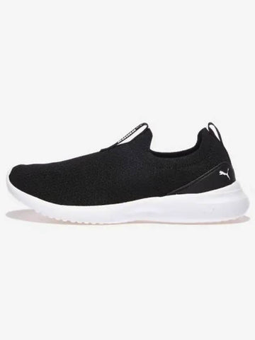 Shoes Running Sneakers Walking Adelina Slip On Black White - PUMA - BALAAN 1