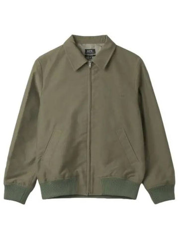 Gilles blouson khaki jacket aviation jumper - A.P.C. - BALAAN 1