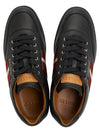 Oriano New Low Top Sneakers Black - BALLY - BALAAN 3