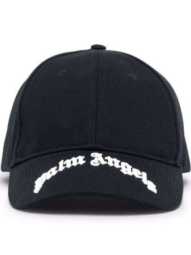 Logo Print Cap Hat - PALM ANGELS - BALAAN 1