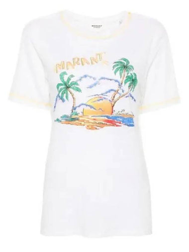 24 Zwell TS0001FC B1N13E 20WH Tee - ISABEL MARANT - BALAAN 1