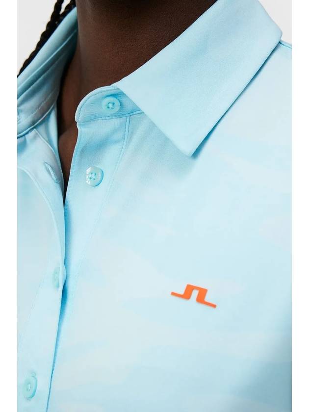 Women s Alaya Jacquard Polo Atomizer GWJT09013 O502 - J.LINDEBERG - BALAAN 6