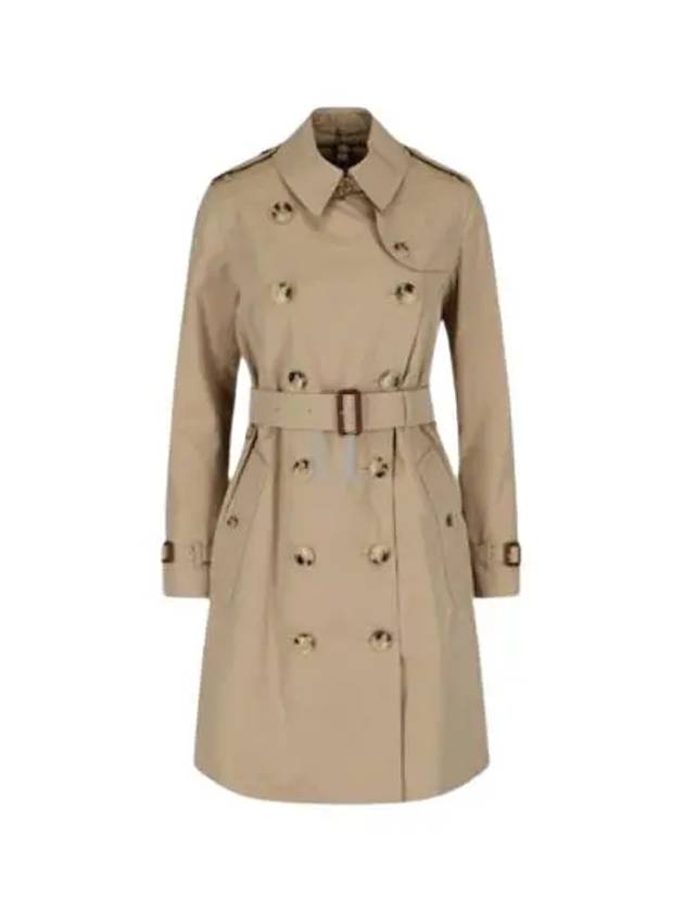 Women's Mid-Length Kensington Heritage Trench Coat Beige - BURBERRY - BALAAN 2