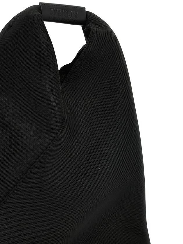 Small Classic Triangle Tote Bag Black - MAISON MARGIELA - BALAAN 4