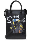 Simpson Small Tote Bag Black - BALENCIAGA - BALAAN 4