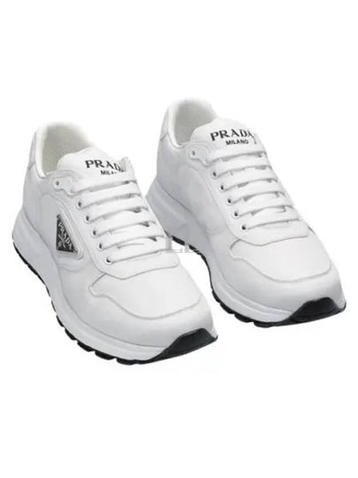 Prax 1 Re-Nylon Low Top Sneakers White - PRADA - BALAAN 2