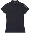 Women's Tour Tech Golf Polo Black - J.LINDEBERG - BALAAN 2