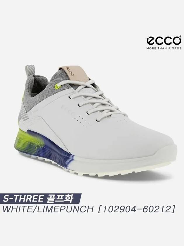 Men's S3 Spikeless Lime Punch - ECCO - BALAAN 2