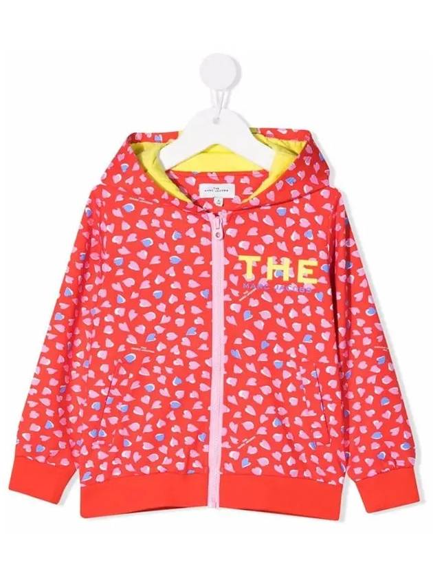 Kids Logo Heart Hooded Zip up Multi W15598 407 - MARC JACOBS - BALAAN 1