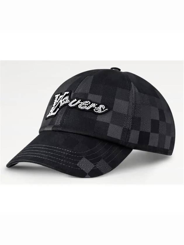 LV Vers Damoflage Ball Cap Black - LOUIS VUITTON - BALAAN 3