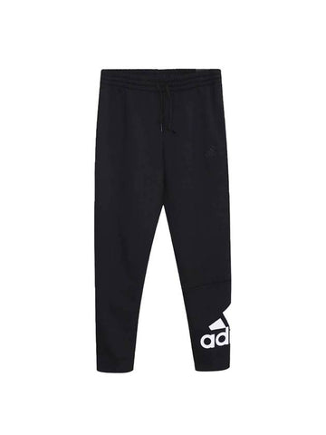 Big Logo Track Pants Black - ADIDAS - BALAAN 1