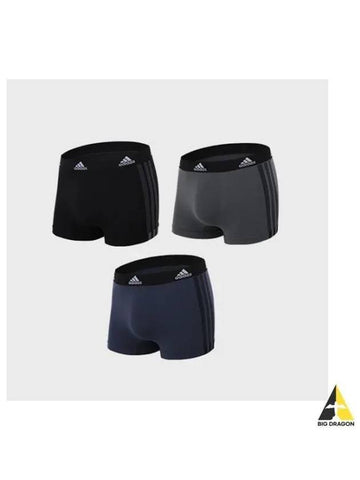 adidas UNDERWEAR Performance Simple Logo Draw 3 Pack A - ADIDAS - BALAAN 1