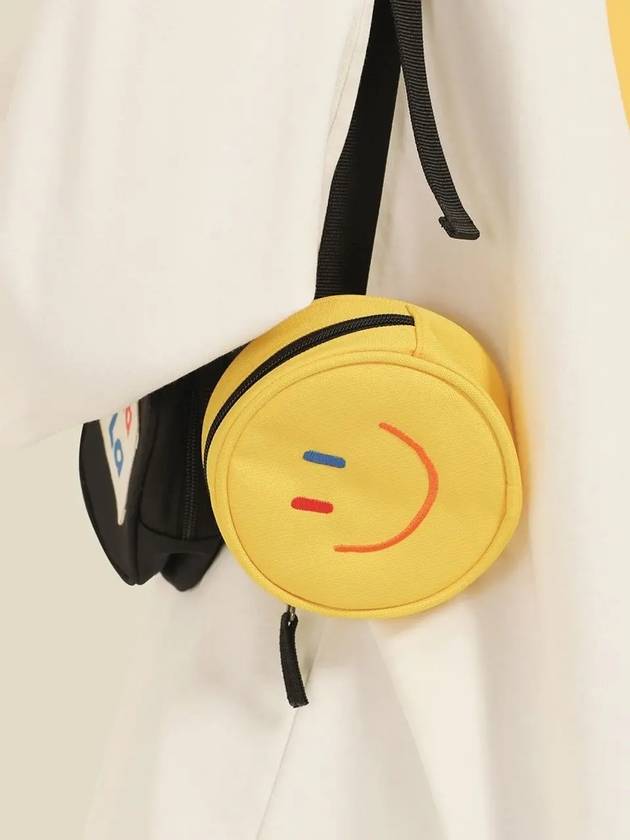 La La Hip Sack Round Mini Bag Yellow - LALA SMILE - BALAAN 3