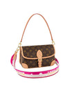 Diane Monogram Canvas Shoulder Bag Fuchsia Brown - LOUIS VUITTON - BALAAN 1