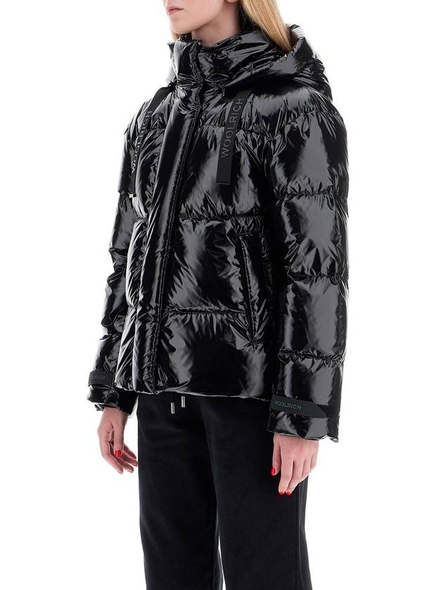 shiny nylon down jacket - WOOLRICH - BALAAN 4