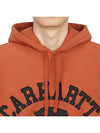 Locker Cotton Hoodie Orange - CARHARTT WIP - BALAAN 7