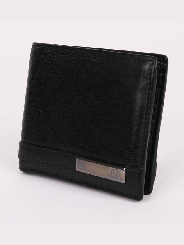 Side logo black men s wallet 365479 - GUCCI - BALAAN 3