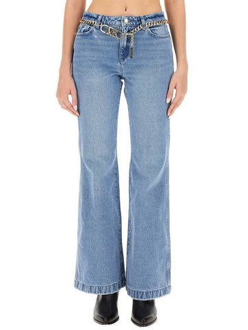 Michael Kors Flare Fit Jeans - MICHAEL KORS - BALAAN 1