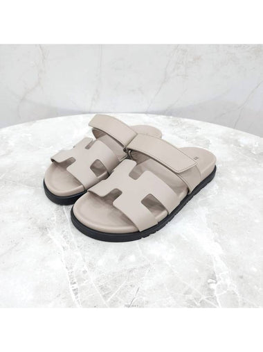 Lux You New Product 36 Chypre Sandal Slippers - HERMES - BALAAN 1