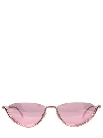 Eyewear BV1117S 005 Half Rim Mirror Sunglasses Pink - BOTTEGA VENETA - BALAAN 2