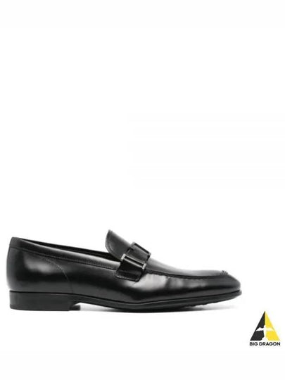 T Timeless Logo Loafers Black - TOD'S - BALAAN 2