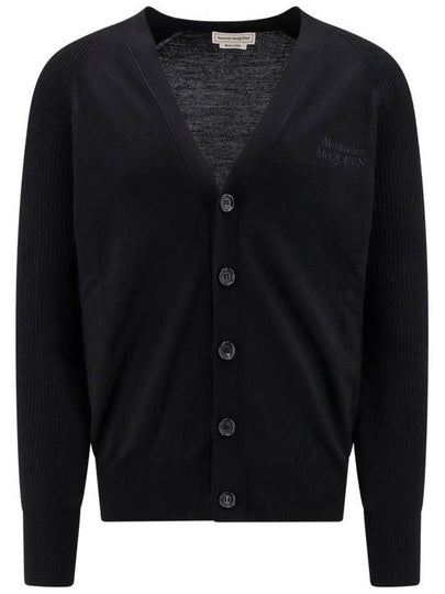 24FW Sweater 795765Q1A92 1013 Black - ALEXANDER MCQUEEN - BALAAN 2