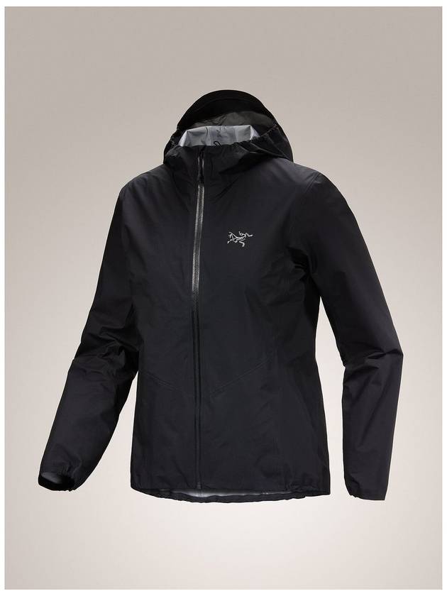 Women's Norvan Shell Hooded Jacket Black - ARC'TERYX - BALAAN 2