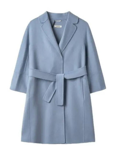 Arona belt coat blue - S MAX MARA - BALAAN 1