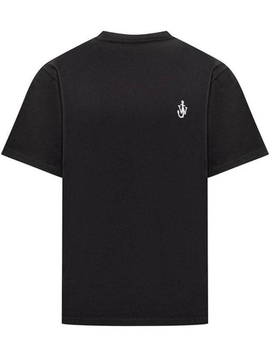 JW Anderson Anchor Embroid Tee - JW ANDERSON - BALAAN 1