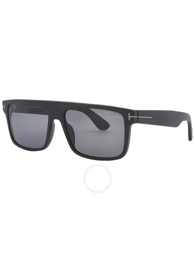 Tom Ford Philippe Polarized Smoke Browline Men's Sunglasses FT0999-N 02D 58 - TOM FORD - BALAAN 3