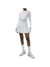 Bay Knit Golf Skirt White - J.LINDEBERG - BALAAN 7