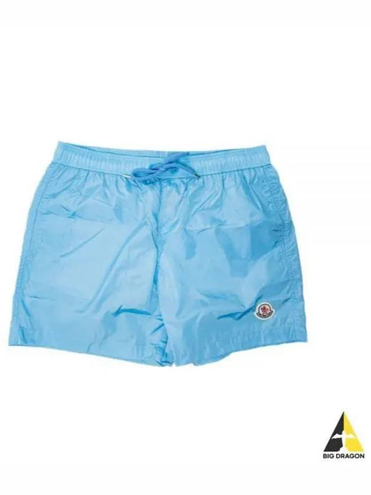 Monogram Tech Shorts Blue - MONCLER - BALAAN 2