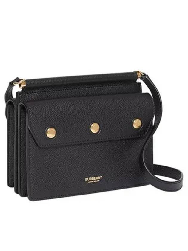 Mini pocket detail leather title bag black 271112 - BURBERRY - BALAAN 1