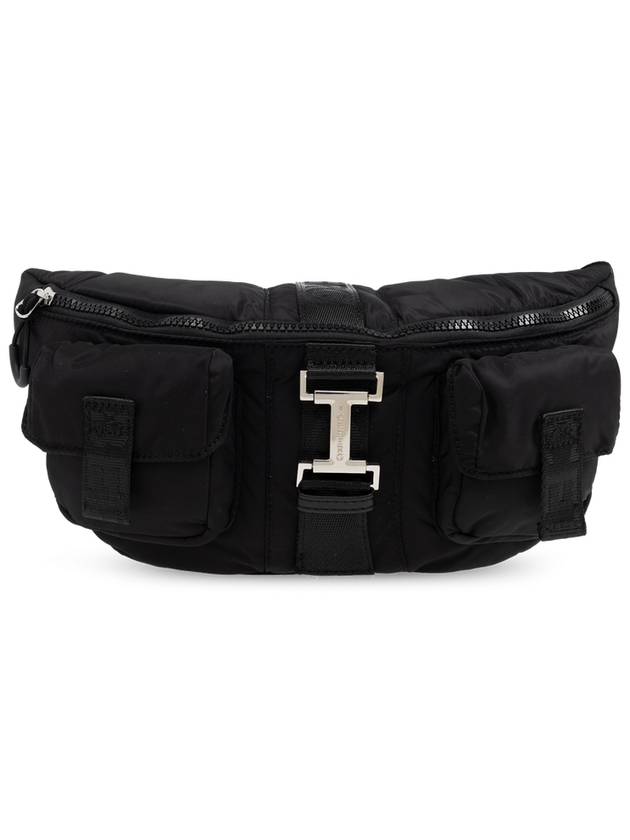 Iceberg Belt Bag With Logo, Men's, Black - ICEBERG - BALAAN 1