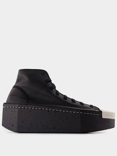 Kyasu Hi Sneakers - Y-3 - Leather - Black - Y-3 - BALAAN 1