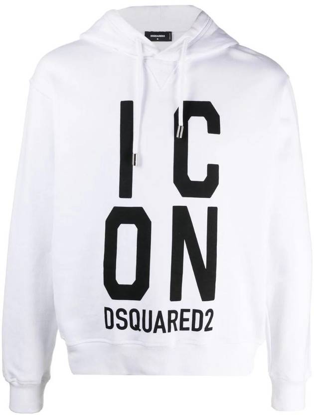 Icon Print Hoodie S79GU0108S25516 - DSQUARED2 - BALAAN 1