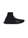 Speed ​​Recycle Knit High Top Sneakers Black - BALENCIAGA - BALAAN 2