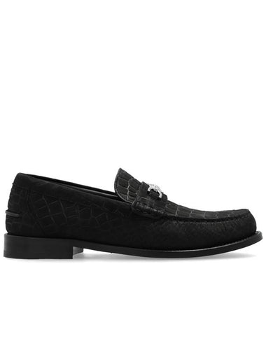 Versace Shoes Type Loafers, Men's, Black - VERSACE - BALAAN 1