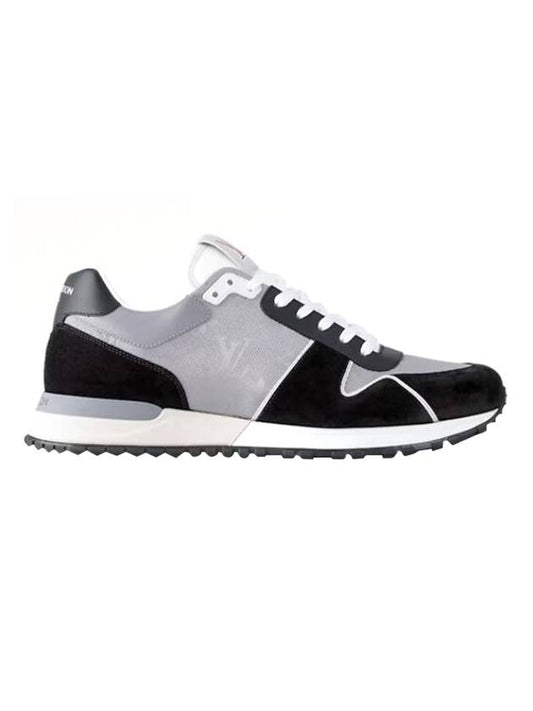Run Away Low Top Sneakers Black Grey - LOUIS VUITTON - BALAAN 1